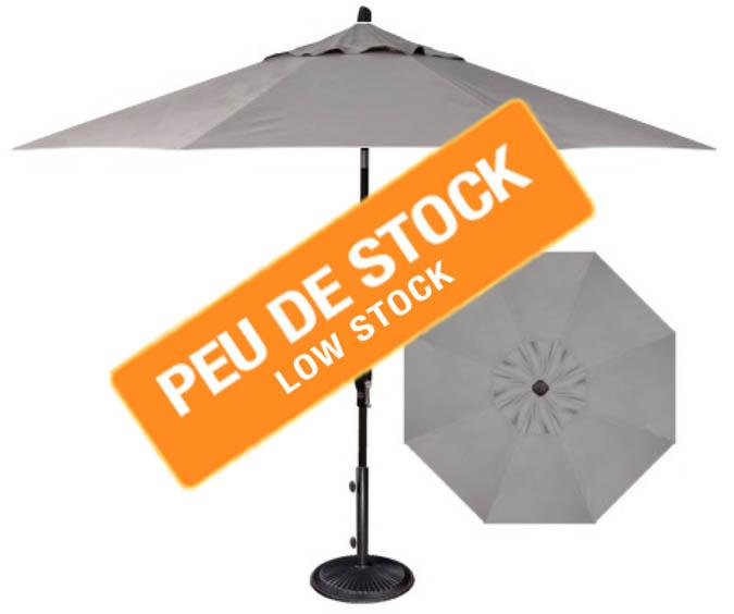 9 Foot Boulder Grey Coloured Octagonal Patio Umbrella