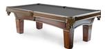 Ascot Walnut 8 foot pool table with real 1 inch slate and 25 year warranty