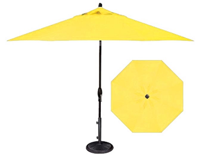 Yellow Garden Umbrella By Treasure Garden