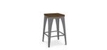 Amisco Upright 40264 Industrial looking barstool