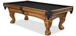Majestic 8 foot Pinnacle Honey Oak finish pool table