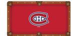 NHL Montreal Canadians pool table cloth 4 x 8