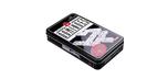 Domino game set of 26 pieces with tin box