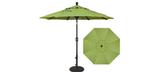 7½ foot lime green market umbrella