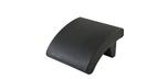 Black modern foot rest for outdoor chair