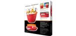 Red Silicone collapsible beverage bucket