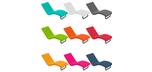 Siesta poly-composite turquoise lounge chair