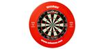 Foam protector dart catcher for dartboard