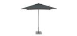 Commercial quality 7 foot black terrace umbrella