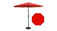 9 foot HRK Patio red garden umbrella