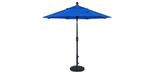 6 foot tilting Cobalt blue balcony patio umbrella