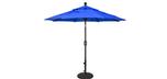 7½ foot cobalt blue market umbrella by Treasure Garden