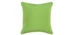 Outdoor Kiwi Green18x18in square accent throw pillow