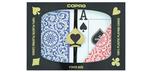 Copag Double set of red and blue Jumbo size Poker Cards
