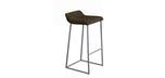 Select height, fabric and metal finish of Zoey custom barstool