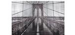 Grand cadre mural Brooklyn Bridge 60 x 40 pouces