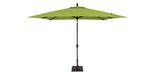 8x10 foot Kiwi Green rectangular market patio umbrella
