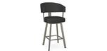 Amisco Grissom kitchen stool with swivel seat