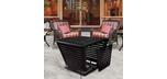 Cairo gas operated outdoor fire pit
