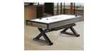 Official size 7 foot Brunswick barnwood air hockey table