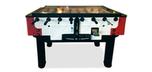 Outdoor commercial foosball soccer table with coin mechanism