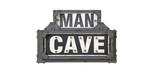 Enseigne en métal illuminée Man Cave