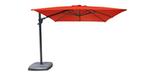 Red square 10 foot offset patio umbrella