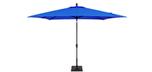 8x10 foot Cobalt Blue rectangular market patio umbrella