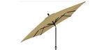 8x10 foot Sand Beige rectangular market patio umbrella