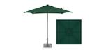 Commercial quality 7 foot Forest Green terrace umbrella