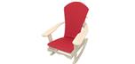 Red Adirondack chair cushion