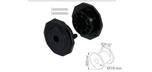 Replacement bushing housing for Telescopic foosball soccer table rod
