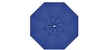 Cobalt blue replacement canopy fabric for Treasure Garden 9 foot octagonal market umbrella