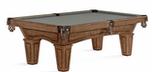 Brunswick Billiard Allenton 7 foot pool table in Rustic Dark Brown finish