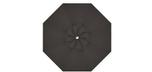Black replacement canopy fabric for Promo HRK Patio 9 foot octagonal umbrella