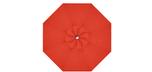 Toile de remplacement rouge pour parasol 9 pieds octogonal Promo HRK Patio