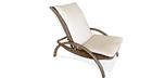 Recline Java brown adjustable reclining outdoor patio chair