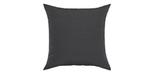 Black 16 x 16 inch square outdoor cushion