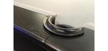 Table billard noire Mensa 7 pieds avec ardoise naturelle et garantie 25 ans