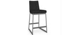 Zola metal kitchen stool made in Quebec by Amisco