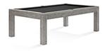 Brunswick Sanibel 8 foot rustic grey pool table