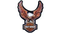 Enseigne métal au logo Harley Davidson en forme d'aigle