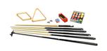 Billiard accessory kit with professionnal grade components
