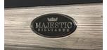 Table billard Majestic Pioneer 9 pieds fini bois de grange