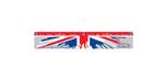 Union Jack British Flag Harrows dart throw line
