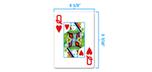 Copag Neoteric Green/Red Plastic Poker Playing Cards Double Deck Set with Jumbo Index