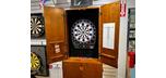 $299 ( Rég. $699 ) Full wall sized two-piece dart cabinet set