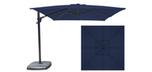 Navy Blue square 10 foot offset patio umbrella