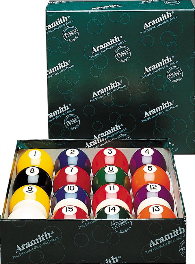 Pool Ball Set, Aramith Premier 2-1/16