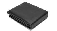 Fitted black billiard table cover
